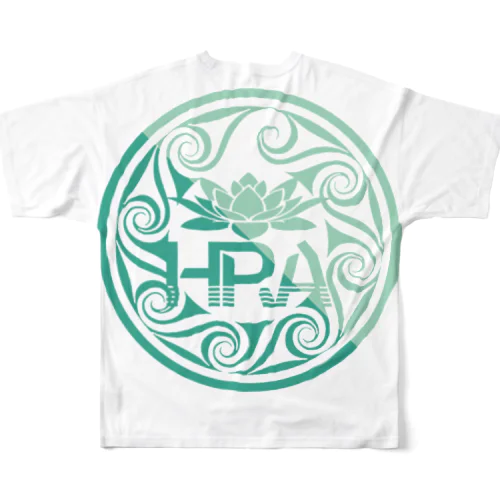HRAWW 2022S/S 新作PalmTree(G) BIG T-shirt All-Over Print T-Shirt