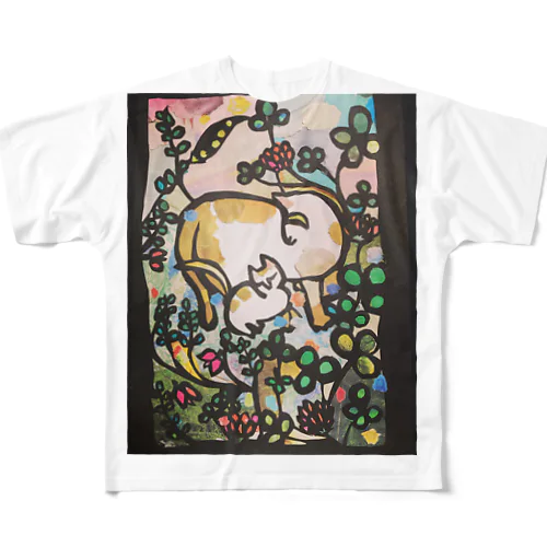 おひるね All-Over Print T-Shirt