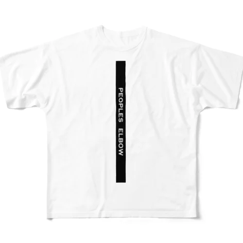 PEOPLES ELBOW All-Over Print T-Shirt