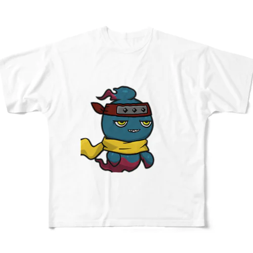 Mitama Darkblue フルグラフィックTシャツ