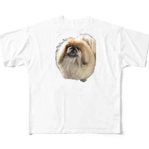 モカとお散歩だよ🐶 フルグラフィックTシャツ