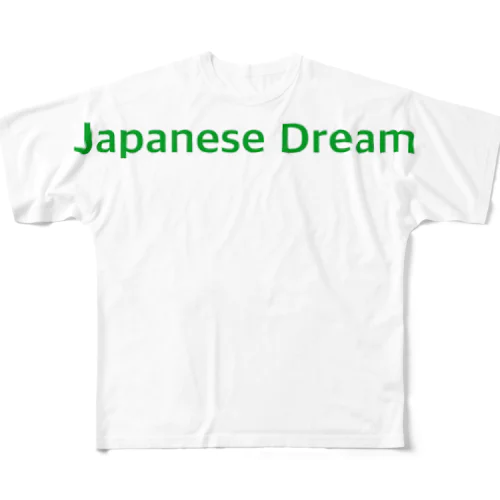 Japanese Dream フルグラフィックTシャツ