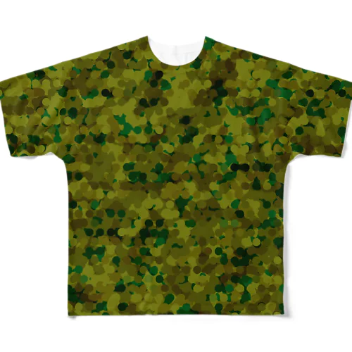 ドットかも All-Over Print T-Shirt