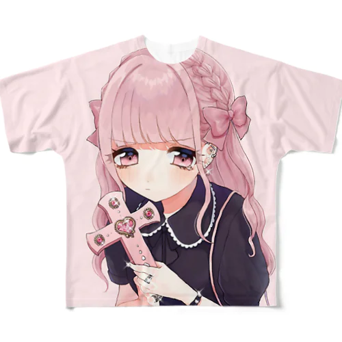 おたくちゃん フルグラフィックTシャツ