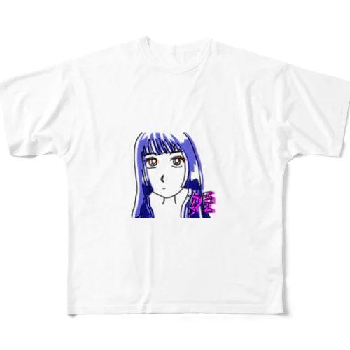 姫 フルグラフィックTシャツ