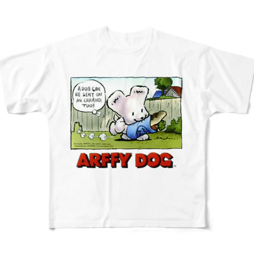 ARFFY DOG フルグラフィックTシャツ