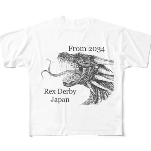 Dragon tatoo All-Over Print T-Shirt