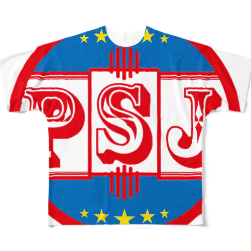 パ紋No.3212 PSJ  フルグラフィックTシャツ