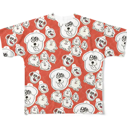 けちゃっぷごはんのプラバン⑤ All-Over Print T-Shirt