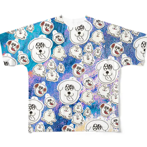 けちゃっぷごはんのプラバン⑥ All-Over Print T-Shirt