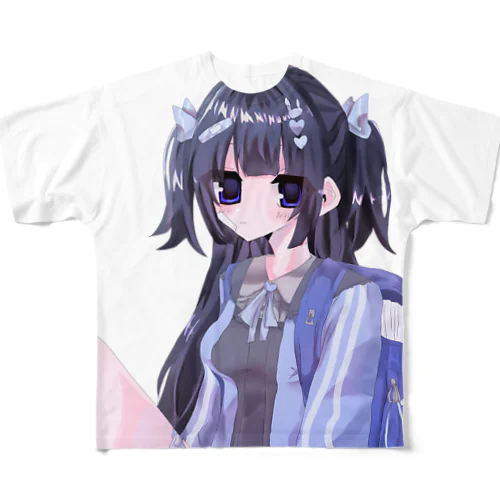 みより フルグラフィックTシャツ