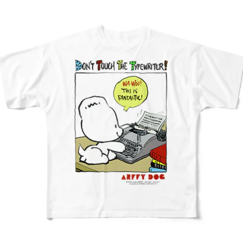 ARFFY DOG フルグラフィックTシャツ