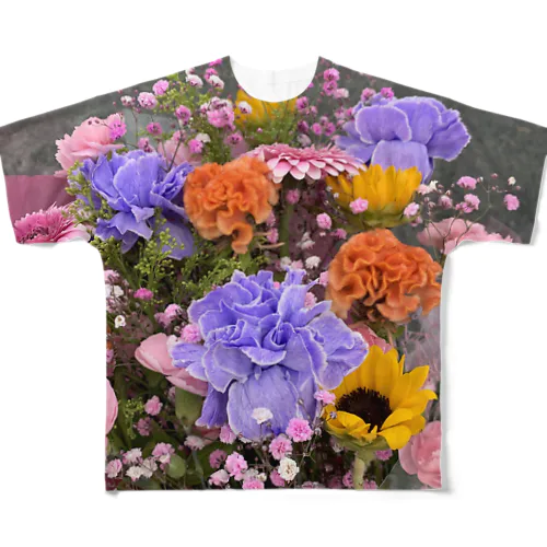 花束🌺グッズ All-Over Print T-Shirt