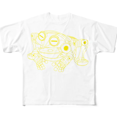 ギャラクシーカエルロボエルビッケ All-Over Print T-Shirt