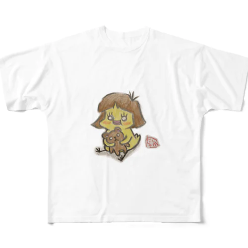 日良子ちゃん All-Over Print T-Shirt