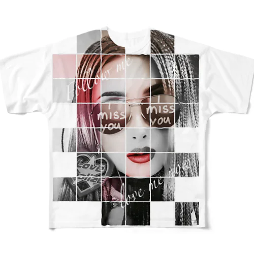 QUEENDOM-follow me- All-Over Print T-Shirt