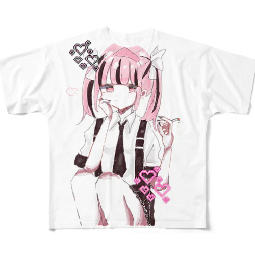 こてきゃ！ フルグラフィックTシャツ