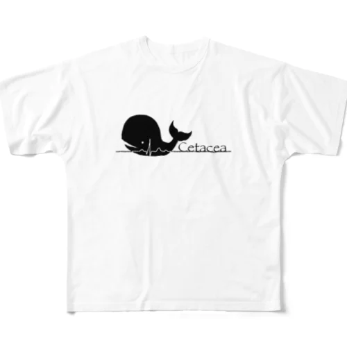 クジラの学名 フルグラフィックTシャツ