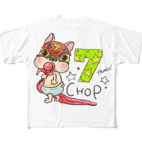 ベビブルこれ見よがしチーシャツ All-Over Print T-Shirt