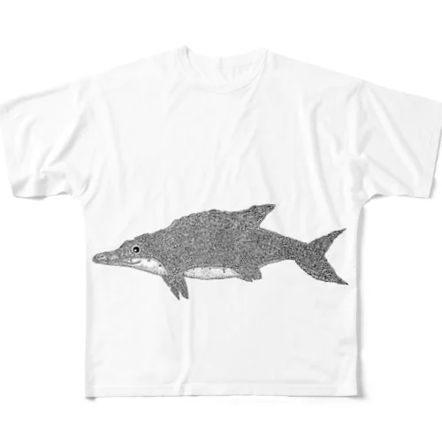 ガラクタのサメ All-Over Print T-Shirt