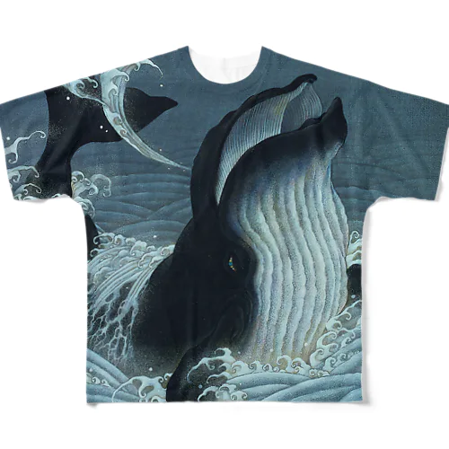 鯨象Tシャツ 풀그래픽 티셔츠