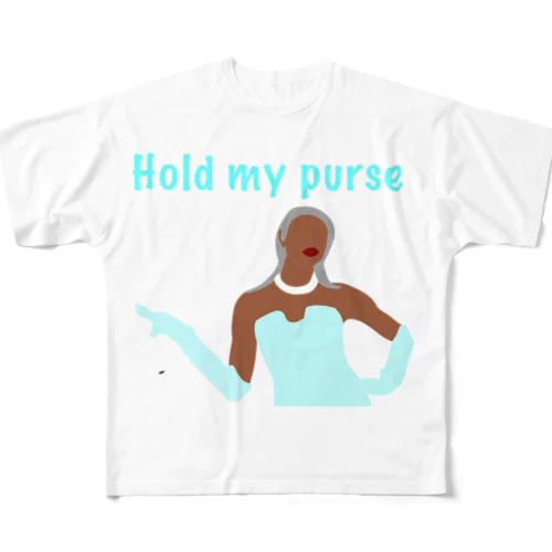 hold my purse All-Over Print T-Shirt