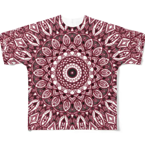 模様 All-Over Print T-Shirt