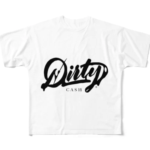 Dirty Cash フルグラフィックTシャツ