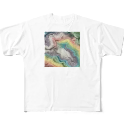 わたあめ All-Over Print T-Shirt