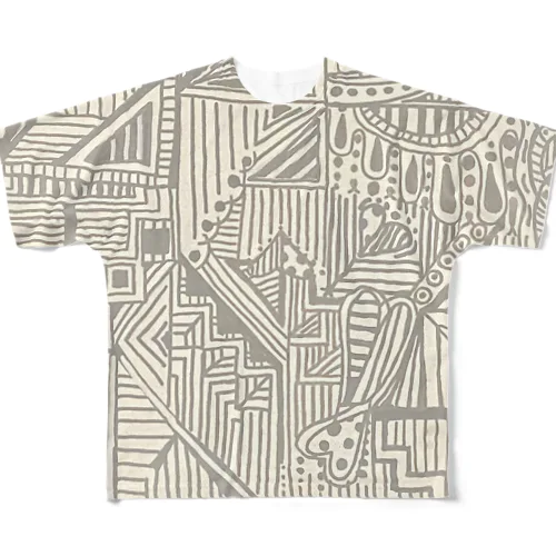 グレーな気分 All-Over Print T-Shirt