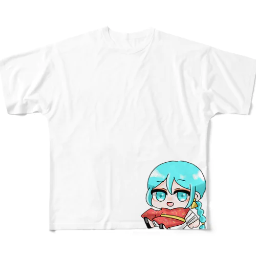 月崎家な冷音 フルグラフィックTシャツ