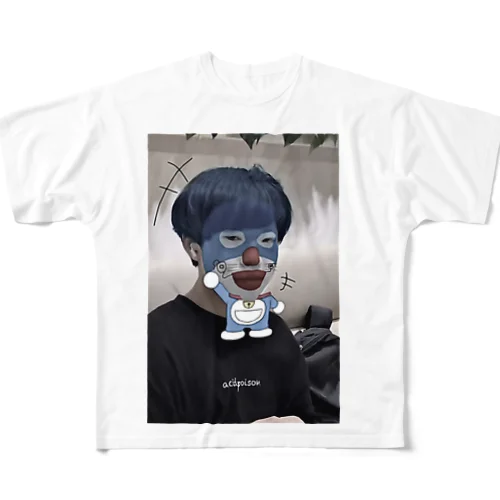 どらえもん（仮） All-Over Print T-Shirt