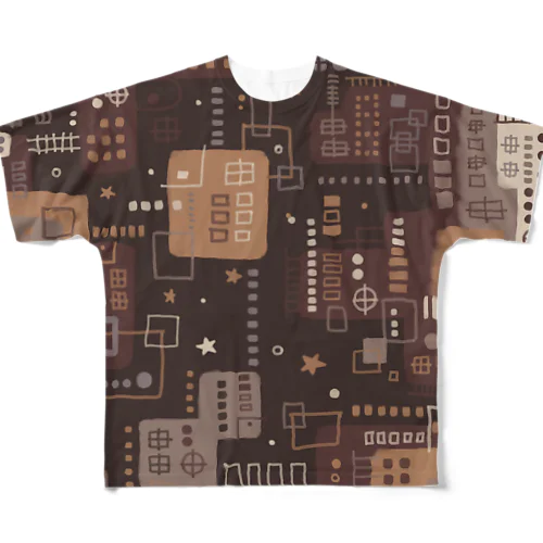 ★NEW!【心癒される抽象画#23】 All-Over Print T-Shirt