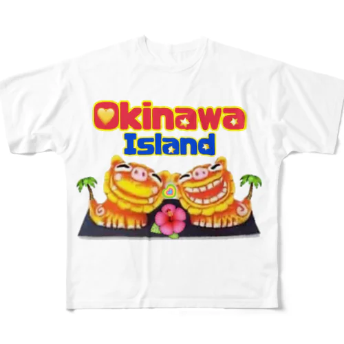 沖縄🌴アイランド All-Over Print T-Shirt