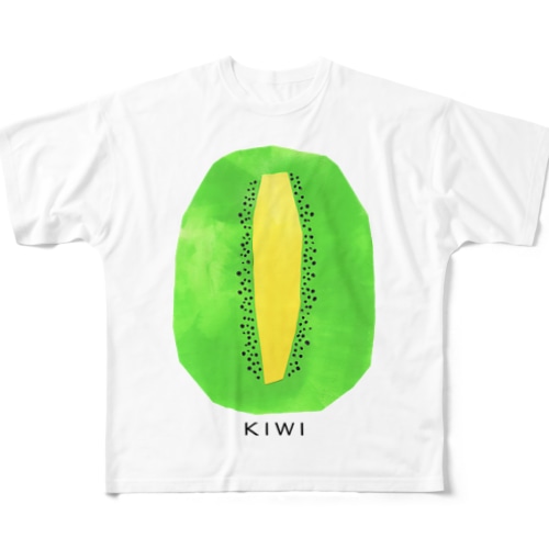 キウイ（kiwifruit）2022 All-Over Print T-Shirt