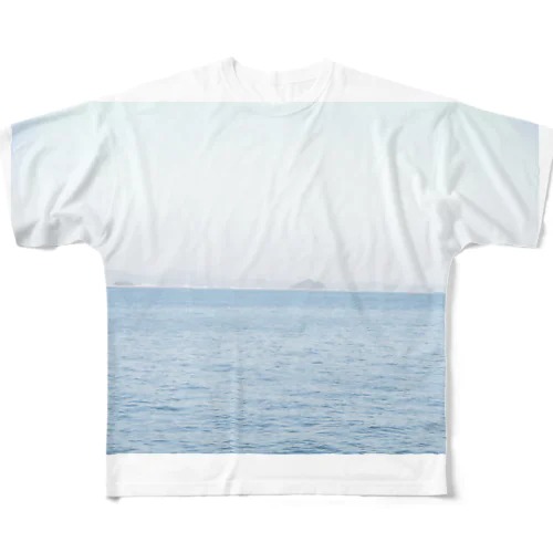 門司港の海 フルグラフィックTシャツ