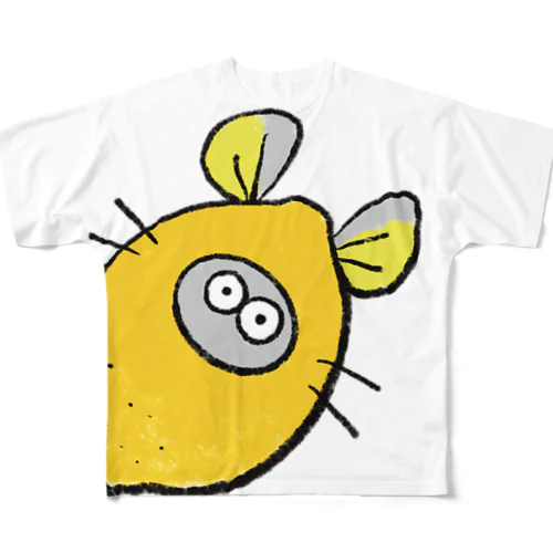 Chinchilla de limón (レモン🍋チンチラ) All-Over Print T-Shirt