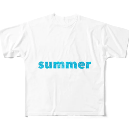 夏 フルグラフィックTシャツ