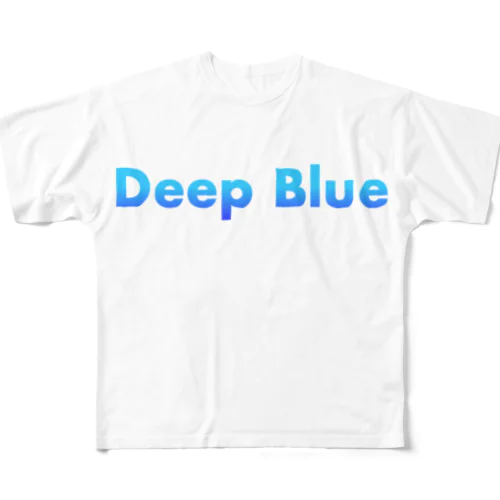 Deep Blue フルグラフィックTシャツ