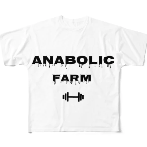 ANABOLIC FARM フルグラフィックTシャツ