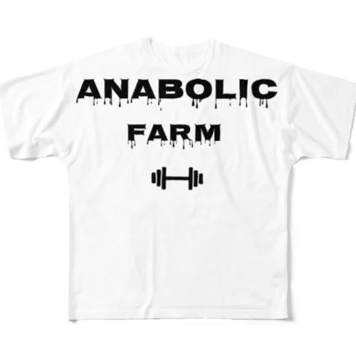 ANABOLIC FARM フルグラフィックTシャツ
