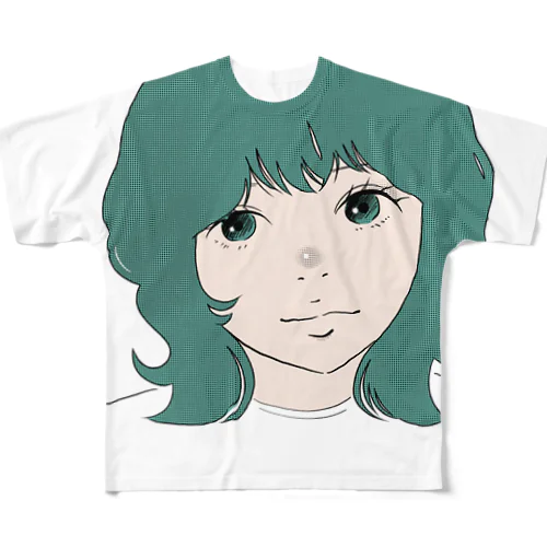 FACE All-Over Print T-Shirt