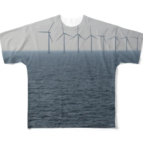 Contrail-Denmark フルグラフィックTシャツ