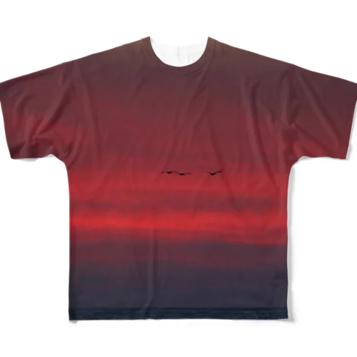 Contrail-USA フルグラフィックTシャツ