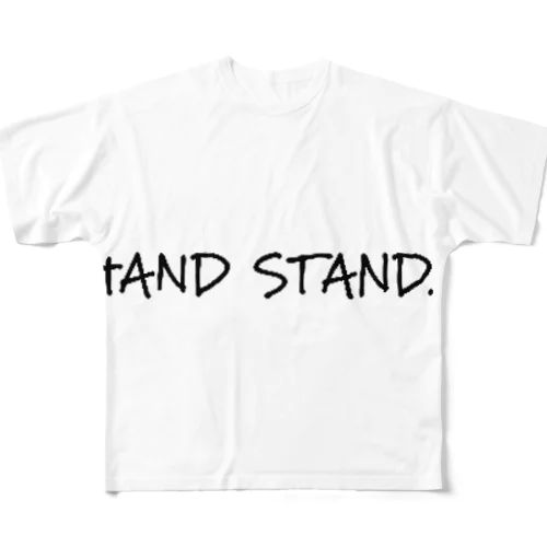 HAND  STAND... All-Over Print T-Shirt