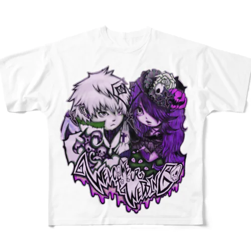 Devil クロス&ノヴァ フルグラフィックTシャツ