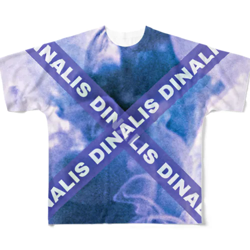 DINALIS DINALIS DINALIS punk’s  フルグラフィックTシャツ