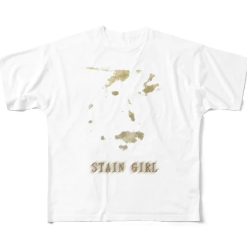 STAIN GIRL フルグラフィックTシャツ