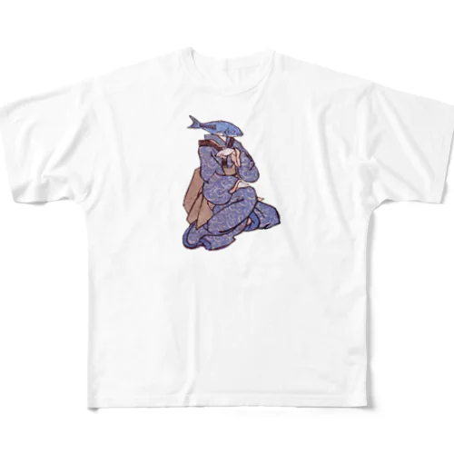お魚2 All-Over Print T-Shirt