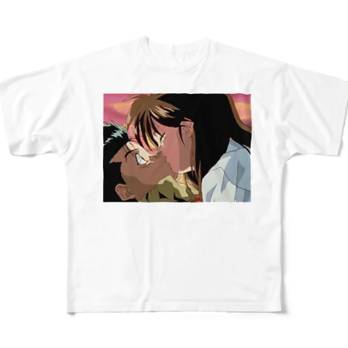 kissT フルグラフィックTシャツ